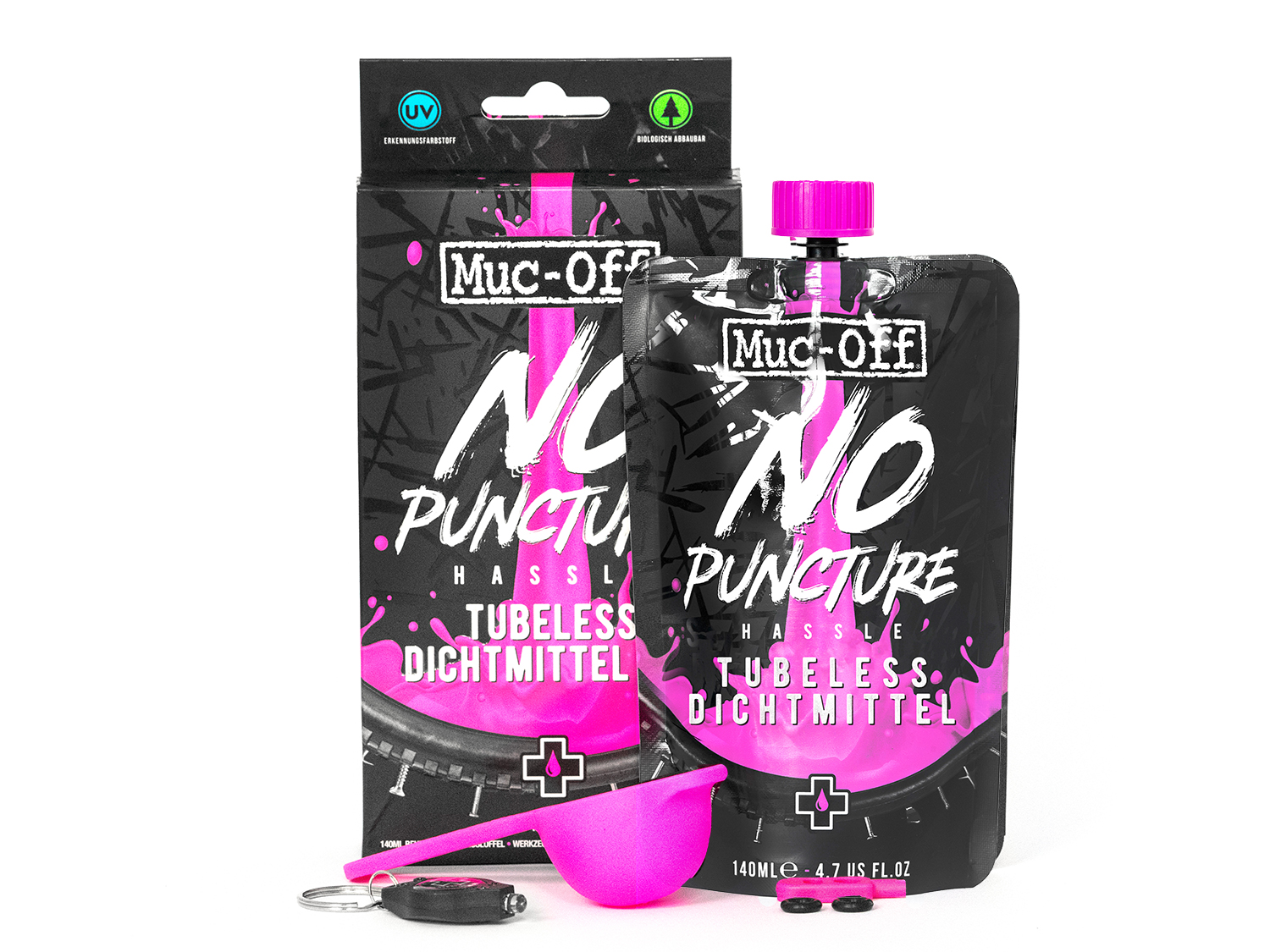 Muc Off - No Puncture Hassle Kit 140ml (DE)