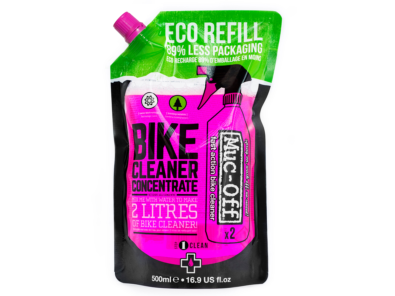Muc Off - Bike Cleaner Concentrate (Nano Gel) 500ml